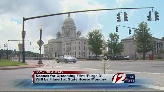 Hollywood movie being filmed at statehouse