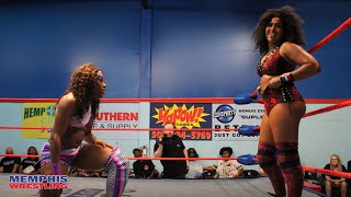 Mackenzie Morgan (c) vs Marti Belle  |  MEMPHIS WRESTLING