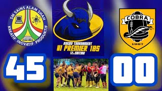 RUGBY 10’S TOURNAMENT 2023: ASIS VS COBRA RC GROUP B MATCH) VI PREMIER 12th EDITION