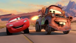 🏁 Mater Races In The Grand Prix | Pixar Cars | Disney Kids