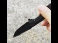 rikeknife new 1508s black stone wash