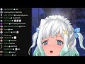 Mint gets extremely flustered after chat calls her cute 【Maid Mint Fantome】