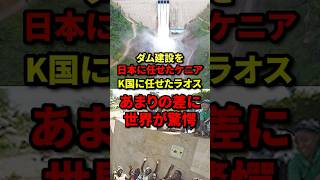 ダム建設を日本に任せたケニア、K国に任せたラオス...あまりの差に世界が驚愕