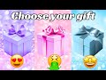 Choose your gift .. Pink Blue Purple 🌺💙💜 How lucky are you?