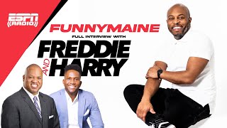 FunnyMaine Full ESPN Radio Interview | Freddie \u0026 Harry