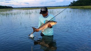 Floodtide Redfish on Fly - Jacksonville, FL