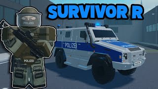 S.E.K Gameplay In The SURVIVOR R Vehicle (Roblox Emergency Hamburg)