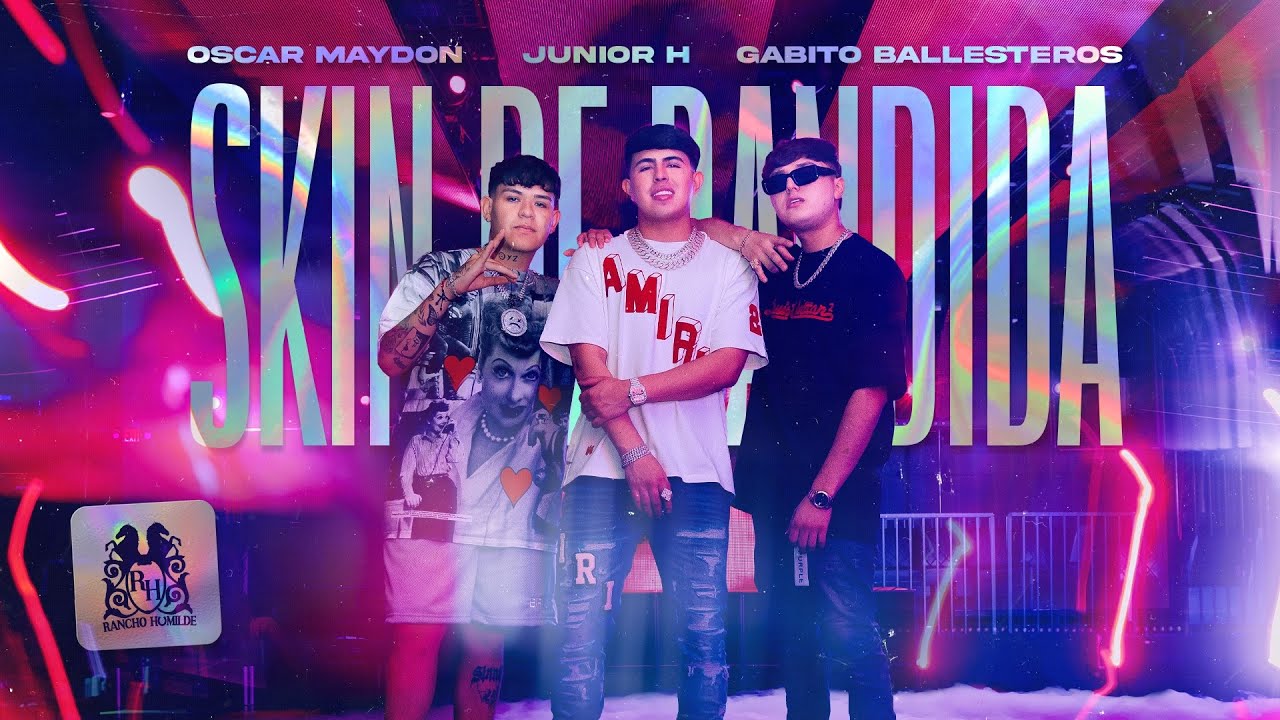Oscar Maydon X Junior H X Gabito Ballesteros Skin De Bandida