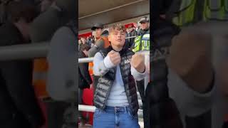 This is southampton fans giving it to the newcastle 😂😂 #short #southampton #newcastle #fans #viral