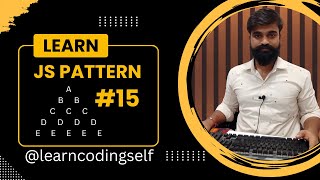JavaScript pattern programs#15 #patternprogram in Hindi