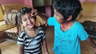 మా మేనల్లుడు మేనకోడలు | cute moments