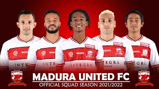 MADURA UNITED FC SQUAD 2021/2022 | LIGA 1 INDONESIA #GilabolaTv #MaduraUnited #BRILiga1 #BeritaBola