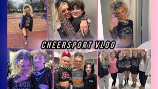 Cheersport vlog with black diamond 🖤💎