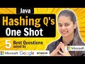 Hashing in Java | One Shot | 5 Best Questions