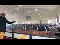 St Matthews+DOG singing 