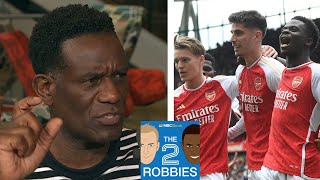 Declan Rice is 'a different class' for Arsenal | The 2 Robbies Podcast | NBC Sports