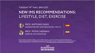 New IMS Recommendations Lifestyle, Diet, Exercise