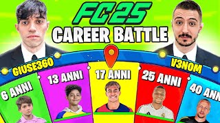 CAREER BATTLE MA LA RUOTA DECIDE L'ETÀ DEL GIOCATORE COMPRARE! NUOVA CHALLENGE SU FC 25 CONTRO VENOM