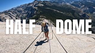 HALF DOME 🏞️ | The ULTIMATE GUIDE on YOSEMITE'S DEADLIEST HIKE | #hikingadventures