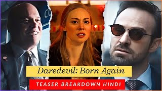 Daredevil : Born Again Teaser Breakdown Hindi | Deadpool's Cameo, Muse as Villain, Kingpin's Rise !