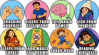 Every WRONG Medical Myth Everyone Still Believes Explained