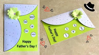 Beautiful Father’s Day card😍| Best Greeting card idea for Father’s Day 2022|Easy Father’s Day gift