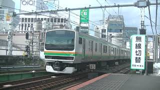 E231系K-39編成　上野駅7番線発車