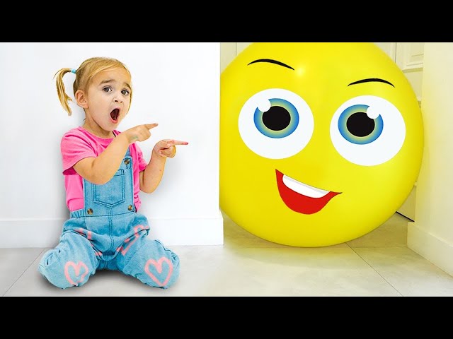Alice Plays Hide And Seek With Balloons Videos For Kids