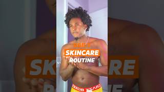 Check out my skincare routine 💪🏿 #skincare #skincareroutine #menshealth  #skincaretips