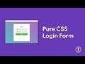 Login Form only with HTML, CSS & Bootstrap - Live Coding | EL Creative Media