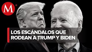 Trump y  Biden: Los escándalos y polémicas de los candidatos presidenciales