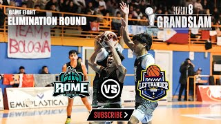 Grandslam Season 8: G8 Rome Elite vs Lefthanders Modena