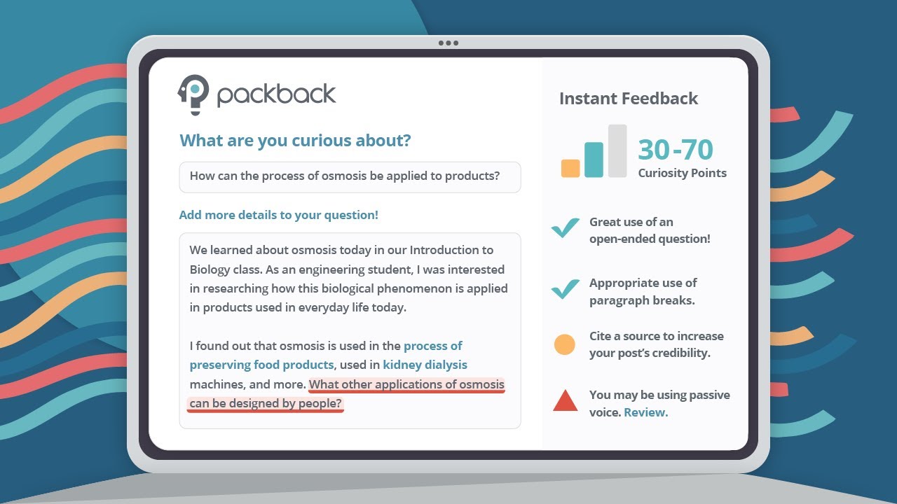 What Is Packback Youtube