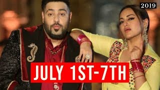 Top 10 Hindi/Indian Songs of The Week July 1st-7th 2019 | New Bollywood Songs Video 2019!