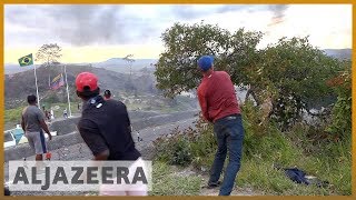 🇻🇪 🇧🇷 Venezuelan migrants and Venezuelan troops in violent clashes l Al Jazeera English