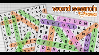 Word Search By POWGI (PS4/PSVITA/PSTV/3DS/SWITCH) Platinum Trophy Guide/All Solutions (1-324)