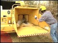 brush chipper operation and safety – without lower feed stop bar – japanese