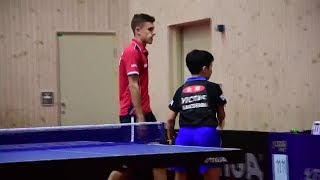 スウェーデンOP 12歳・松島輝空 シニア初勝利！U-18世界ランク1位を撃破！