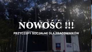 Nowim przyczepa socjalna pracownicza z wc mobilne biuro