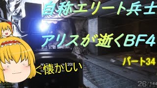 【ゆっくり実況】自称エリート兵士アリスが逝くBF4　～お久しぶりでございます～　パート34 【BF4】