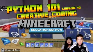 *MINECRAFT PYTHON 101* Lesson 10: Creative Coding: COURSE CONCLUSION
