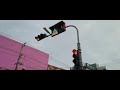 traffic light sound with special animated crosswalk pattaya thailand