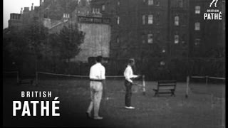 Bonar Law \u0026 F E Smith Play Tennis (1920-1923)