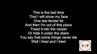 Keane This Is The Last Time Lyrics