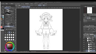 【お絵描き動画】20240816 今日のお絵描き進捗