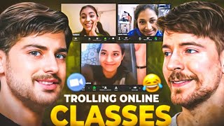 Misterr Beasstttt「🎭 TROLLING ZOOM CLASSES ft @RapidRoarGaming  P55 」Raja gujjar, deepak kalal