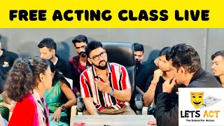 Acting Class live by Vinay Shakya