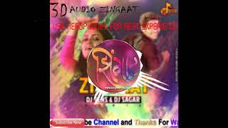 3D Audio sound | Bass Boosted |Zingaat |Ajay-Atul | sairat | Use Headphones |