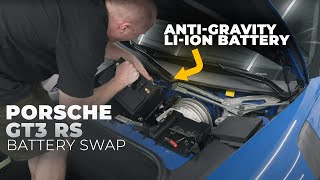 The Golf Blue GT3 RS Series:  E3 - Antigravity Battery Install