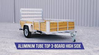 Feature Callout | Aluminum Three Board Utility | Sure-Trac Trailers